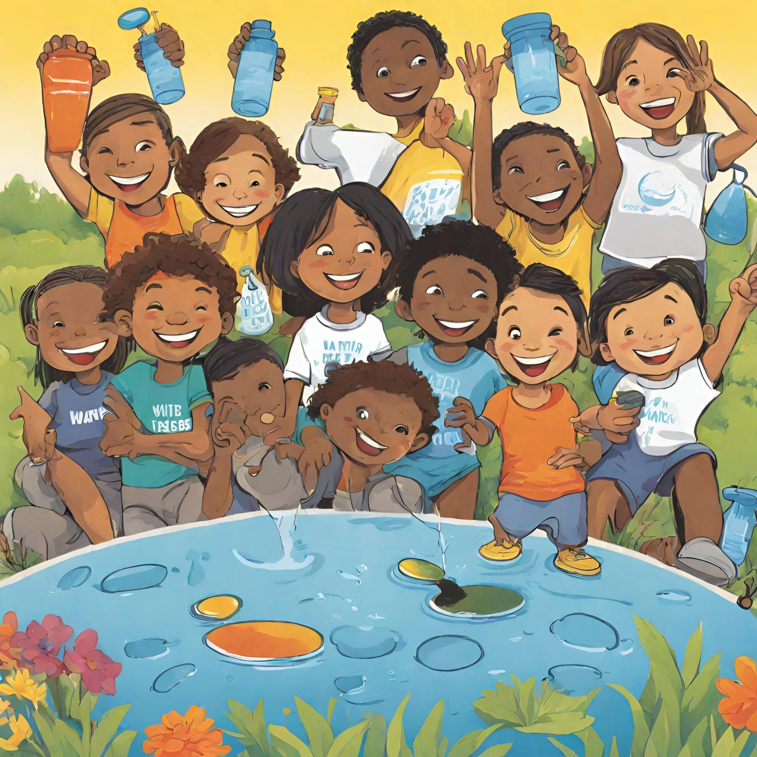cuidado del agua para niños