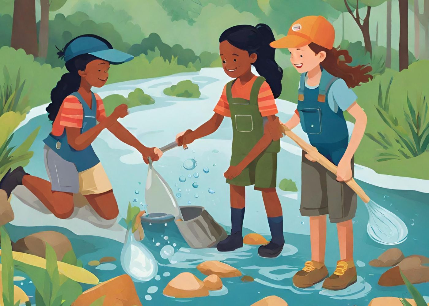 cuidado del agua para niños