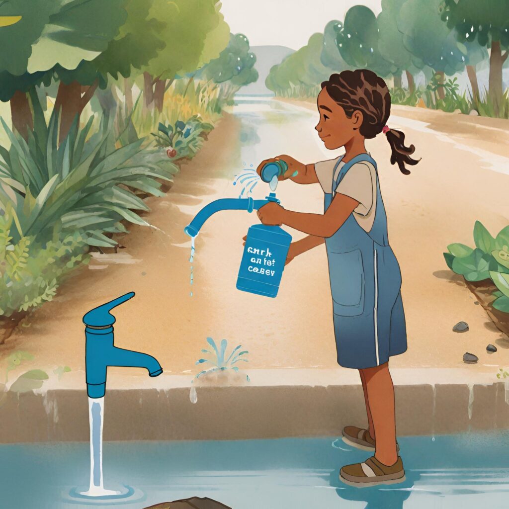imágenes relacionadas con el cuidado del agua para niños