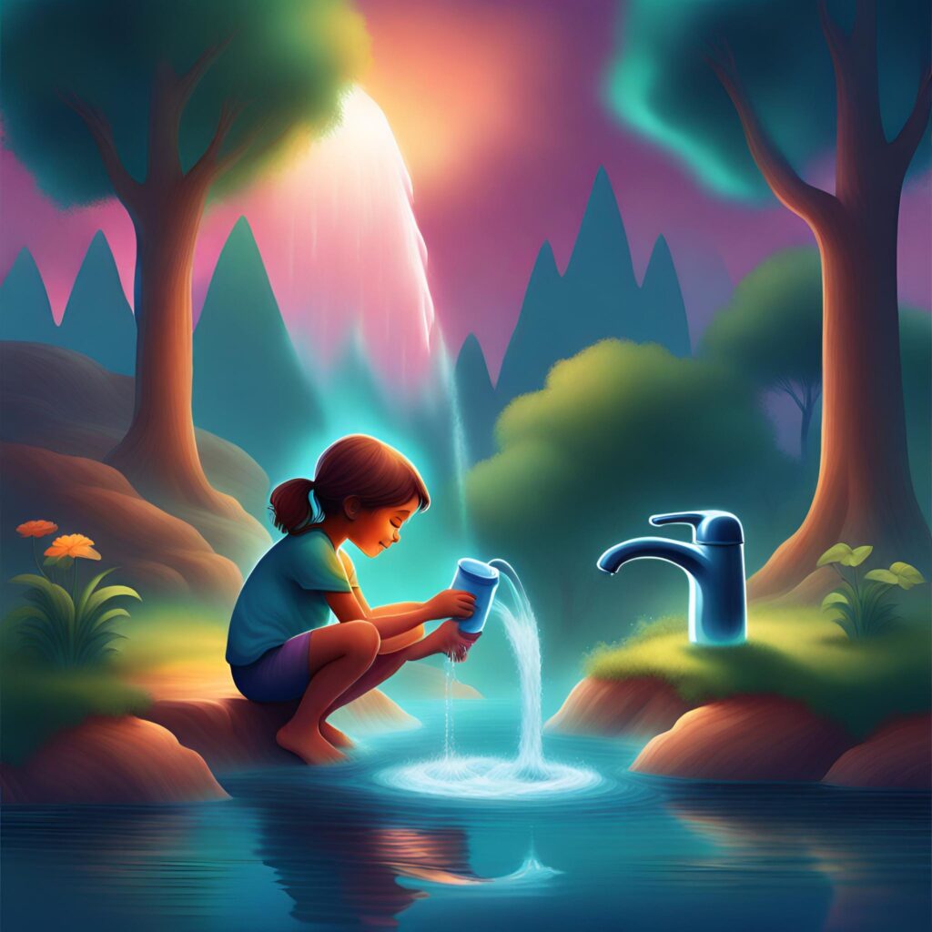 imágenes relacionadas con el cuidado del agua para niños
