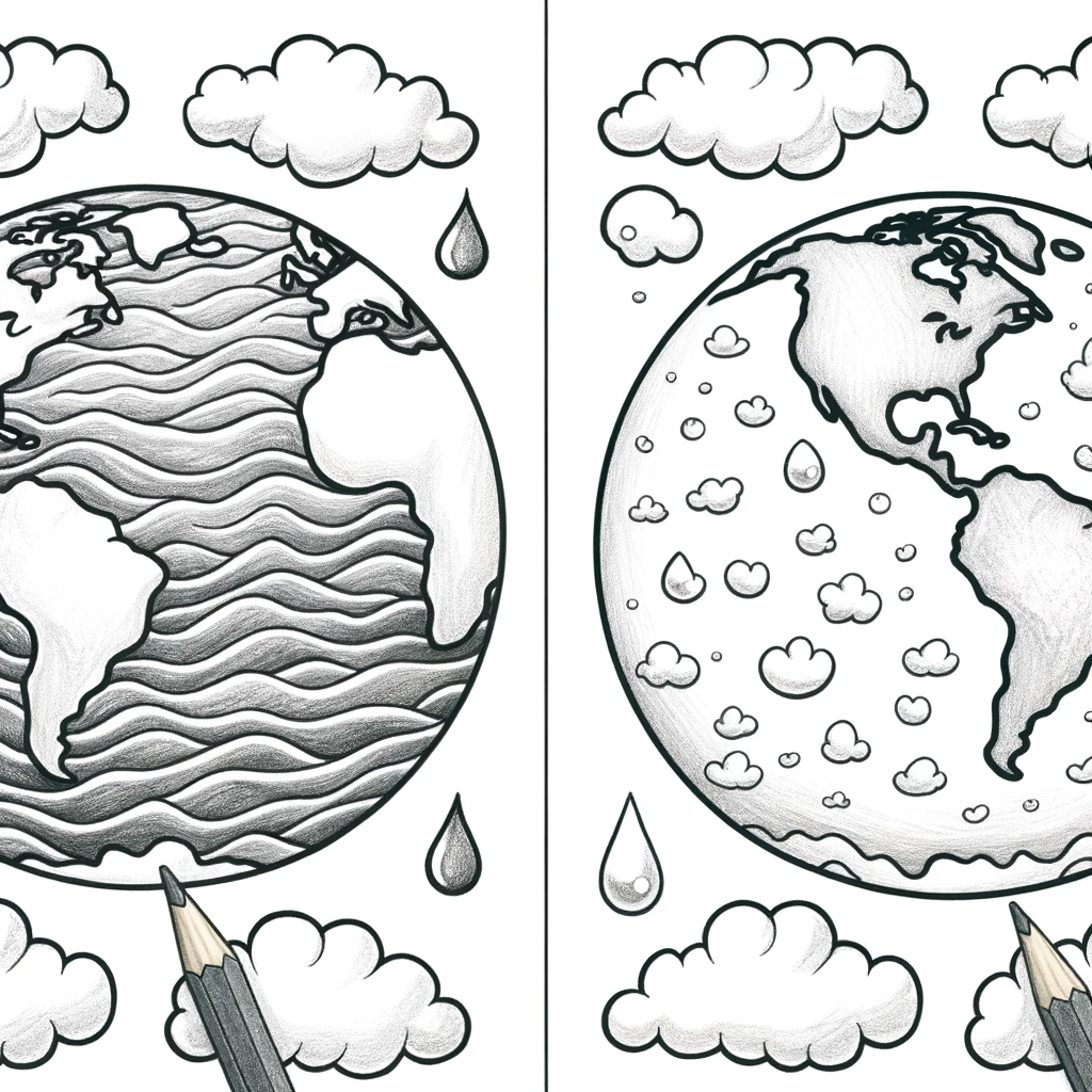 Diseños para un Cartel sobre el Cuidado del Agua