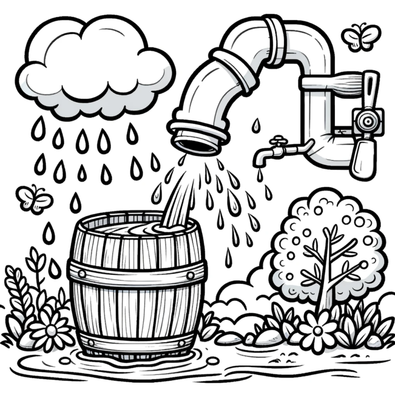 imagenes para colorear sobre el cuidado del agua